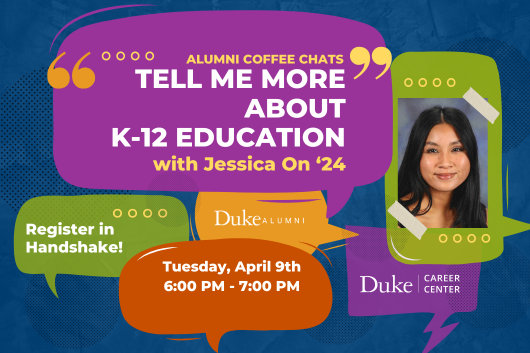 flyer for Tell Me More about Careers in k-12 education.